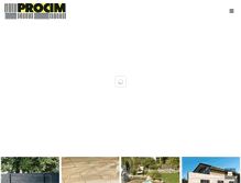 Tablet Screenshot of procim.ch